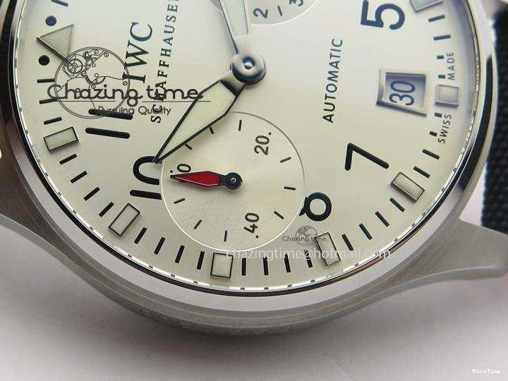 MIROTIME 0426 Big Pilot Real PR IW500432 DFB Limited Edition ZF 1:1 Best Edition On Black Nylon Strap A Fashionable 7276